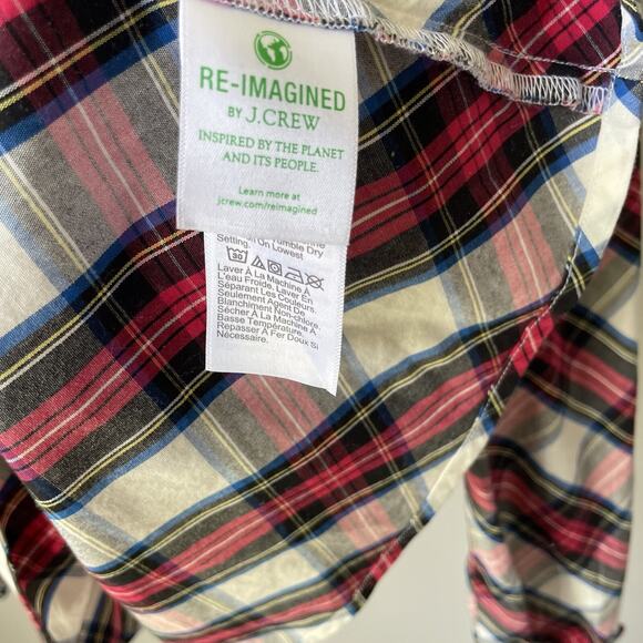 J. Crew Factory Cotton-blend poplin ruffleneck top Womens Size Small - Picture 11 of 11